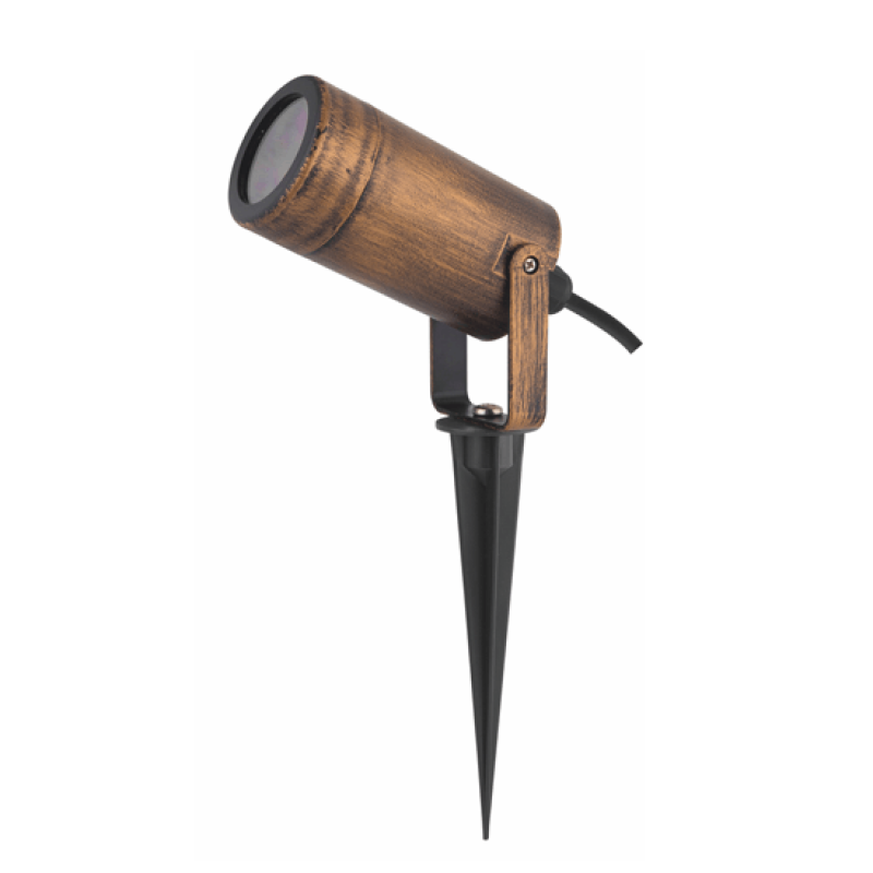 RUST SPOT LUMINAIRE GU10 MAX. 3W LED IP65 GARDEN SPIKE SL7030R RUST SPOT LUMINAIRE GU10 MAX. 3W LED IP65 GARDEN SPIKE SL7030R