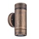 UP-DOWN RUST PP WALL LIGHT GU10Max.2x3W LED IP65 SL7031R