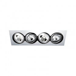Spot 4 X R-111 rectangular Grey AC.045XF004R Spot 4 X R-111 rectangular Grey AC.045XF004R