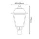 TRADITIONAL LANTERN LIGHT F60/F76 RAL7016 40X40Χ77CM HI1020