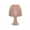 TABLE LAMP 1XE14 PLASTIC TAUPE LIGHT Φ16XH25,5CM NIOKI 1024SLTE