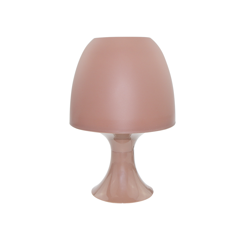 TABLE LAMP 1XE14 PLASTIC TAUPE LIGHT Φ16XH25,5CM NIOKI 1024SLTE TABLE LAMP 1XE14 PLASTIC TAUPE LIGHT Φ16XH25,5CM NIOKI 1024SLTE