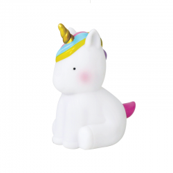 “EVERGLOW NIGHT LIGHT” UNICORN 1 LED LIGHT WITH BATTERY (3xLR44 INCLUDED),WARM WHITE IP20 8.3x5.8x10cm UNICORNWWLR44