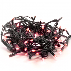 RUBBER WIRE 100 LED STRING LIGHTS (PER 10cm), RED, CONNECTABLE (MAX 10 SETS), IP44, 10m X08100431 RUBBER WIRE 100 LED STRING LIGHTS (PER 10cm), RED, CONNECTABLE (MAX 10 SETS), IP44, 10m X08100431