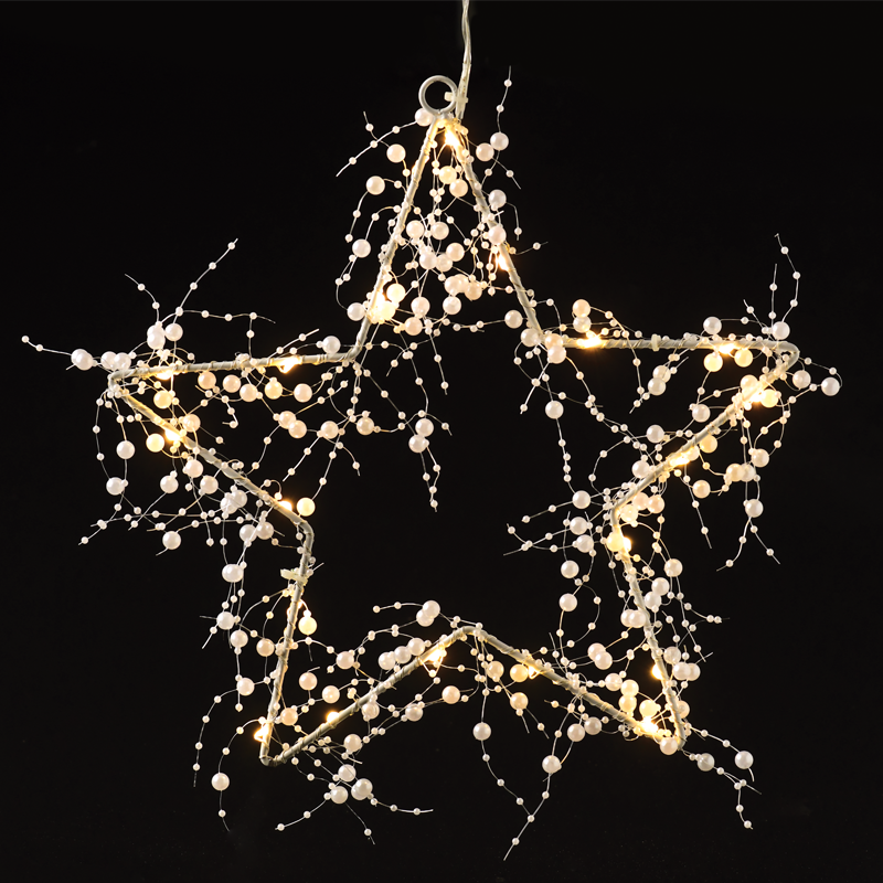 “STAR WALL LIGHTS” 20 LED LIGHTS WITH BATTERY (3xAA) WARM WHITE IP44 28cm XSTARDWW282A “STAR WALL LIGHTS” 20 LED LIGHTS WITH BATTERY (3xAA) WARM WHITE IP44 28cm XSTARDWW282A