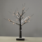 “SNOW TREE” BLACK TREE 24 LED LIGHTS WITH BATTERY (3xAA) WARM WHITE IP20 45cm XTREBWW452A