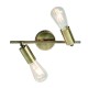 SPOT II BRASS ANTIQ METAL 2ΧΕ27 MOHICANS SUT1912TB SPOT II BRASS ANTIQ METAL 2ΧΕ27 MOHICANS SUT1912TB