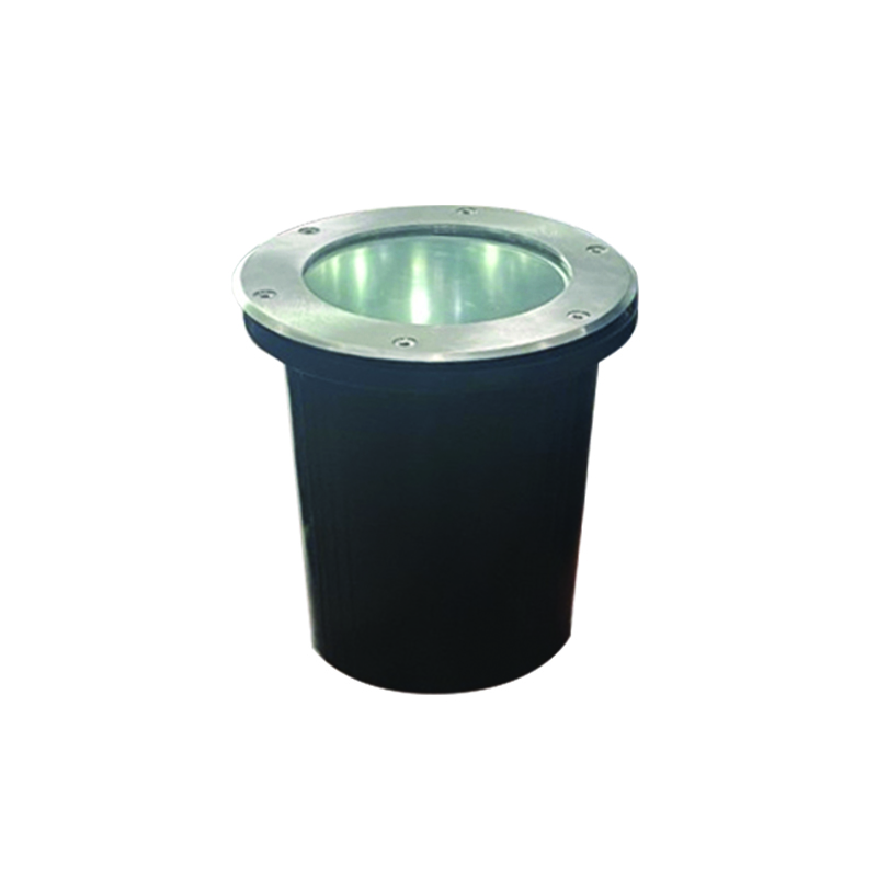 UNDERGROUND SPOT LUMINAIRE ST.STEEL316. Φ20 IP68 PLASTIC BOX TWO INPUT-OUTPUT CABLE HI4002