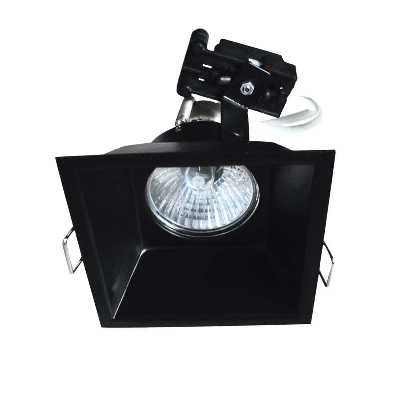 SPOT GU10 BLACK SQUARE SHAPE GL5300468BN
