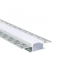 LOND ALUMINUM PROFILE P125 WITH OPAL PC DIFFUSER 2m/pc P125U