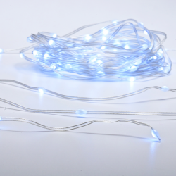 SKIN LINE LAMP 100 LED STRING CW 3AA BAT 8 FUNCTIONS IP44 LENGTH 10m 0,3m TRANSPARENT CABLE X0410021261 SKIN LINE LAMP 100 LED STRING CW 3AA BAT 8 FUNCTIONS IP44 LENGTH 10m 0,3m TRANSPARENT CABLE X0410021261