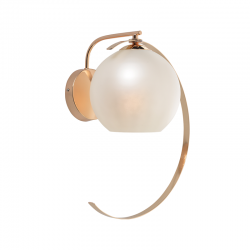 WALL LUMINAIRE 1ΧΕ27 ΜΕΤΑL GOLD+PEARL GLASS 35ΧH37CM IPARELLE DCR17501W WALL LUMINAIRE 1ΧΕ27 ΜΕΤΑL GOLD+PEARL GLASS 35ΧH37CM IPARELLE DCR17501W