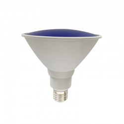 PAR38 LED IP65 15W 1150Lm BLUE 110° 230V Ra80 PAR3815B