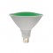 PAR38 LED IP65 15W 1150Lm GREEN 110° 42V AC Ra80 PAR3815GR42
