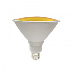 PAR38 LED IP65 15W 1150Lm YELLOW 110° 230V Ra80 PAR3815Y