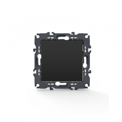 PRIME 1 GANG 1 WAY SWITCH SCREWLESS 1P 10AX 250VAC IP20 MATT ANTHRACITE 1000110005 PRIME 1 GANG 1 WAY SWITCH SCREWLESS 1P 10AX 250VAC IP20 MATT ANTHRACITE 1000110005