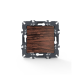 PRIME 1 GANG 1 WAY SWITCH SCREWLESS 1P 10AX 250VAC IP20 WOOD 1000110006 PRIME 1 GANG 1 WAY SWITCH SCREWLESS 1P 10AX 250VAC IP20 WOOD 1000110006