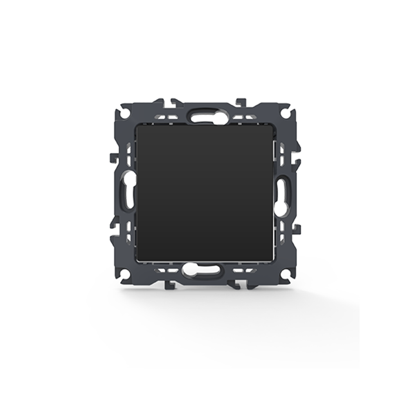 PRIME 1 GANG 2 WAY SWITCH SCREWLESS 1P 10AX 250VAC IP20 MATT ANTHRACITE 1000110105 PRIME 1 GANG 2 WAY SWITCH SCREWLESS 1P 10AX 250VAC IP20 MATT ANTHRACITE 1000110105