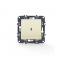 PRIME 1 GANG 2 WAY SWITCH   LED LOCATOR LAMP (ON-OFF) SCREWLESS 1P 10AX 250VAC IP20 IVORY 1000111102