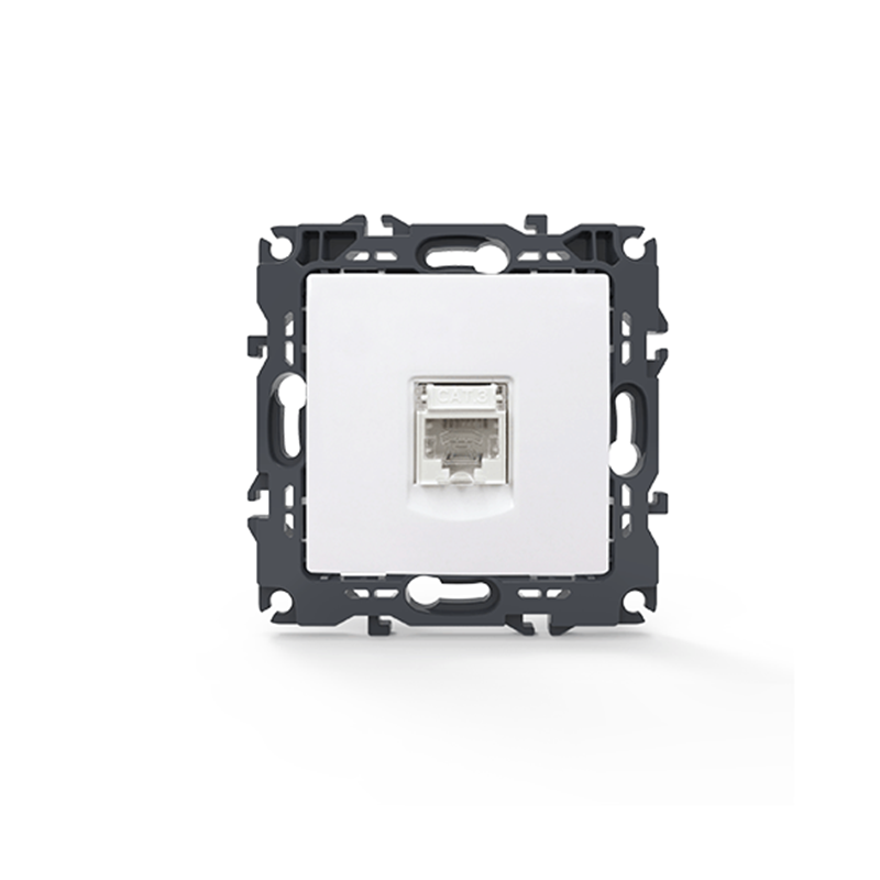 PRIME TELEPHONE SOCKET 1xRJ11 CAT3 IP20 WHITE 1000113001 PRIME TELEPHONE SOCKET 1xRJ11 CAT3 IP20 WHITE 1000113001