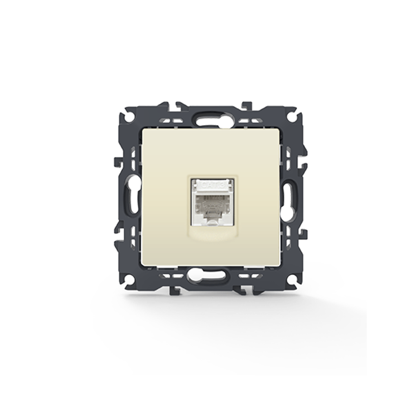 PRIME TELEPHONE SOCKET 1xRJ11 CAT3 IP20 IVORY 1000113002 PRIME TELEPHONE SOCKET 1xRJ11 CAT3 IP20 IVORY 1000113002