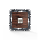PRIME TELEPHONE SOCKET 1xRJ11 CAT3 IP20 WOOD 1000113006 PRIME TELEPHONE SOCKET 1xRJ11 CAT3 IP20 WOOD 1000113006