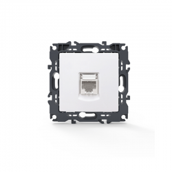 PRIME LAN SOCKET 1xRJ45 CAT6 UTP IP20 WHITE 1000113201 PRIME LAN SOCKET 1xRJ45 CAT6 UTP IP20 WHITE 1000113201