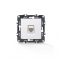 PRIME LAN SOCKET 1xRJ45 CAT6 UTP IP20 WHITE 1000113201