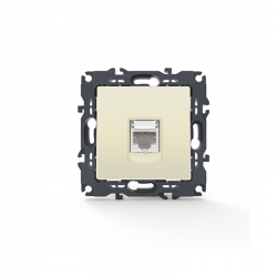 PRIME LAN SOCKET 1xRJ45 CAT6 UTP IP20 IVORY 1000113202 PRIME LAN SOCKET 1xRJ45 CAT6 UTP IP20 IVORY 1000113202