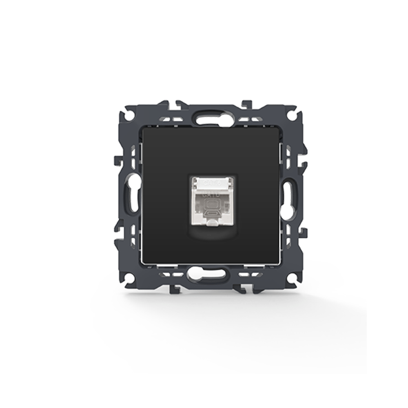 PRIME LAN SOCKET 1xRJ45 CAT6 UTP IP20 MATT ANTHRACITE 1000113205 PRIME LAN SOCKET 1xRJ45 CAT6 UTP IP20 MATT ANTHRACITE 1000113205