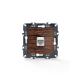 PRIME LAN SOCKET 1xRJ45 CAT6 UTP IP20 WOOD 1000113206 PRIME LAN SOCKET 1xRJ45 CAT6 UTP IP20 WOOD 1000113206