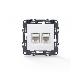 PRIME TELEPHONE SOCKET 1xRJ11 CAT3 IP20 LAN SOCKET 1xRJ45 CAT6 UTP IP20 WHITE 1000113401 PRIME TELEPHONE SOCKET 1xRJ11 CAT3 IP20 LAN SOCKET 1xRJ45 CAT6 UTP IP20 WHITE 1000113401