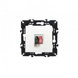PRIME SINGLE AUDIO SOCKET SCREWLESS 36-230VAC IP20 WHITE 1000113501 PRIME SINGLE AUDIO SOCKET SCREWLESS 36-230VAC IP20 WHITE 1000113501