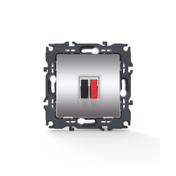 PRIME SINGLE AUDIO SOCKET SCREWLESS 36-230VAC IP20 MATT ALUMINUM 1000113503 PRIME SINGLE AUDIO SOCKET SCREWLESS 36-230VAC IP20 MATT ALUMINUM 1000113503