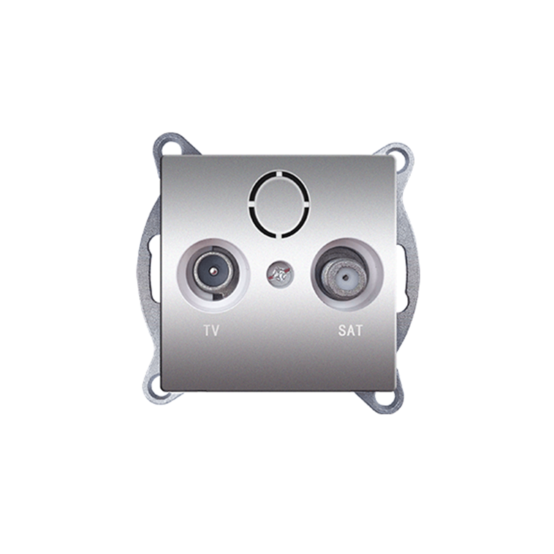 PRIME TV-SAT SOCKET END-LINE MALE F CONNECTOR SURGE PROTECTION IP20 MATT ALUMINUM 1000114203 PRIME TV-SAT SOCKET END-LINE MALE F CONNECTOR SURGE PROTECTION IP20 MATT ALUMINUM 1000114203