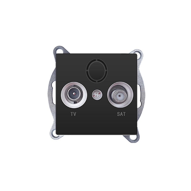 PRIME TV-SAT SOCKET END-LINE MALE F CONNECTOR SURGE PROTECTION IP20 MATT ANTHRACITE 1000114205 PRIME TV-SAT SOCKET END-LINE MALE F CONNECTOR SURGE PROTECTION IP20 MATT ANTHRACITE 1000114205