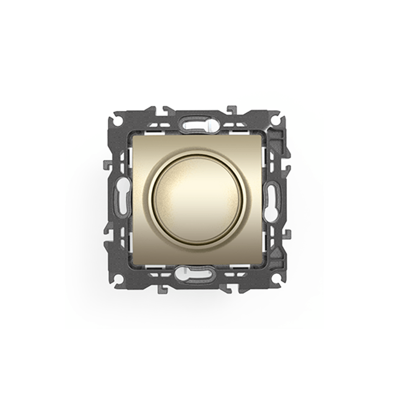 PRIME DIMMER 1 WAY 1P TRIAC 300VA 250VAC IP20 MATT CHAMPAGNE 1000115104 PRIME DIMMER 1 WAY 1P TRIAC 300VA 250VAC IP20 MATT CHAMPAGNE 1000115104