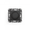 PRIME DIMMER 1 WAY 1P TRIAC 300VA 250VAC IP20 MATT ANTHRACITE 1000115105