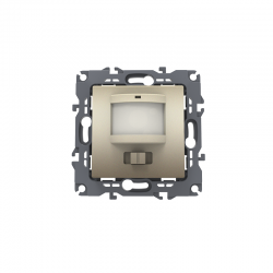 PRIME MOTION SENSOR (L+N) 180-250VAC 400W(40VA) 5-7m 3-7Lux30-260sec IP20 MATT CHAMPAGNE 1000117104 PRIME MOTION SENSOR (L+N) 180-250VAC 400W(40VA) 5-7m 3-7Lux30-260sec IP20 MATT CHAMPAGNE 1000117104