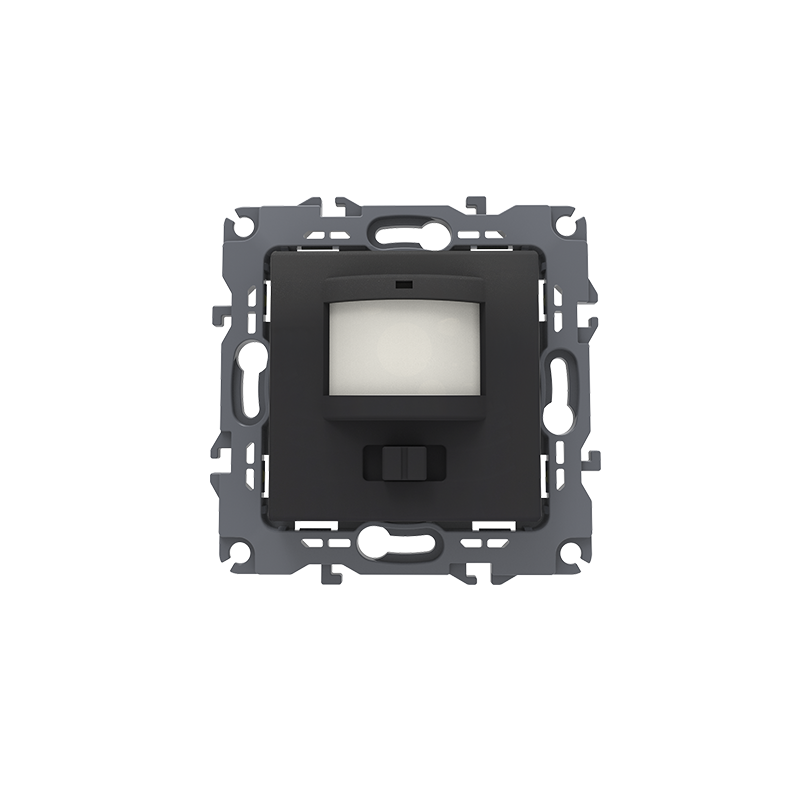 PRIME MOTION SENSOR (L+N) 180-250VAC 400W(40VA) 5-7m 3-7Lux30-260sec IP20 MATT ANTHRACITE 1000117105 PRIME MOTION SENSOR (L+N) 180-250VAC 400W(40VA) 5-7m 3-7Lux30-260sec IP20 MATT ANTHRACITE 1000117105