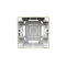PRIME 1 GANG SURFACE MOUNTING BOX IP20 MATT CHAMPAGNE 1000118004