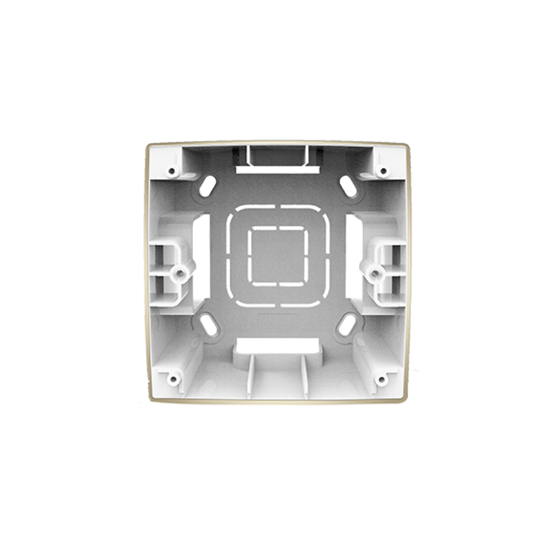 PRIME 1 GANG SURFACE MOUNTING BOX IP20 MATT CHAMPAGNE 1000118004 PRIME 1 GANG SURFACE MOUNTING BOX IP20 MATT CHAMPAGNE 1000118004