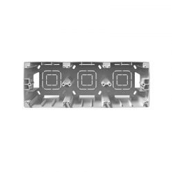 PRIME 3 GANG SURFACE MOUNTING BOX IP20 WHITE 1000118201 PRIME 3 GANG SURFACE MOUNTING BOX IP20 WHITE 1000118201