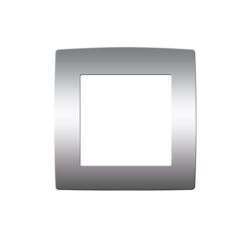 PRIME 1 GANG FRAME IP20 MATT ALUMINUM 1000119003