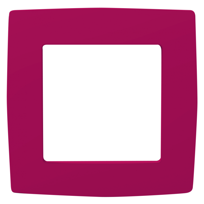 PRIME 1 GANG FRAME IP20 PINK 1000119007 PRIME 1 GANG FRAME IP20 PINK 1000119007