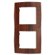 PRIME 2 GANG FRAME IP20 WOOD 1000119106 PRIME 2 GANG FRAME IP20 WOOD 1000119106