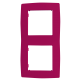 PRIME 2 GANG FRAME IP20 PINK 1000119107