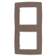 PRIME 2 GANG FRAME IP20 BEIGE 1000119111 PRIME 2 GANG FRAME IP20 BEIGE 1000119111