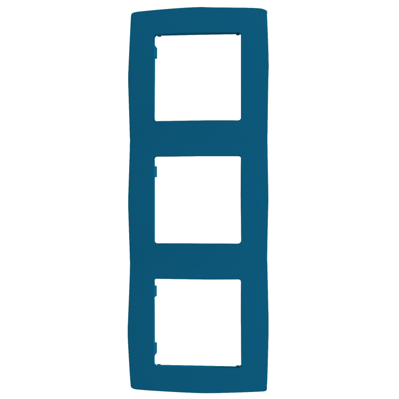 PRIME 3 GANG FRAME IP20 AZURE 1000119209 PRIME 3 GANG FRAME IP20 AZURE 1000119209