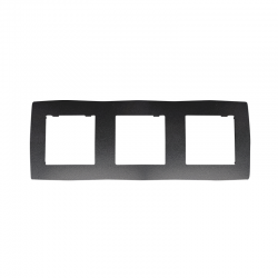 PRIME 3 GANG FRAME IP20 GREY 1000119210